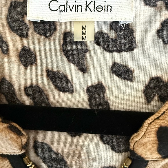 CALVIN KLEIN ANIMAL PRINT TOP SZ.M - Picture 4 of 6